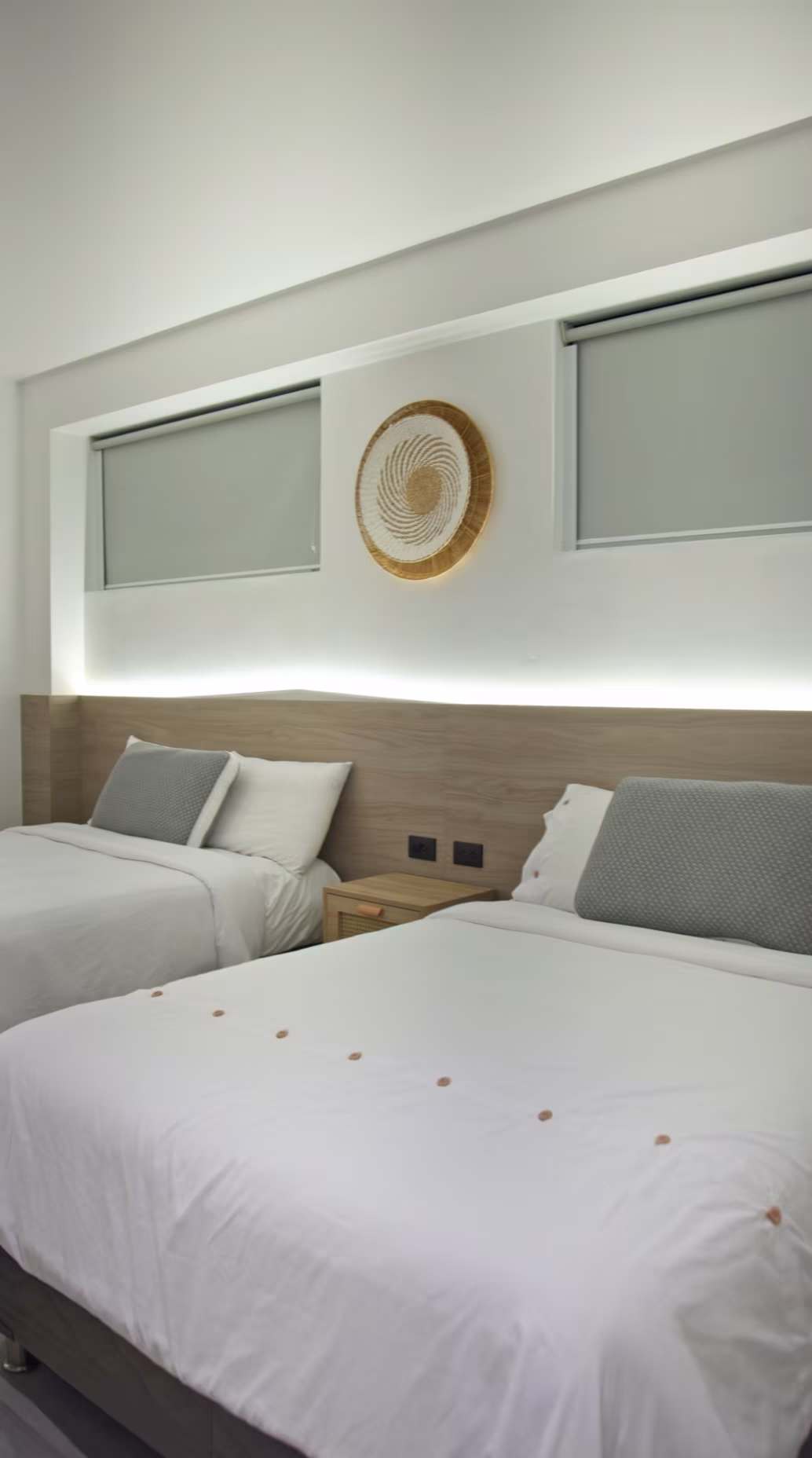 Habitación 3: dos camas de dos plazas